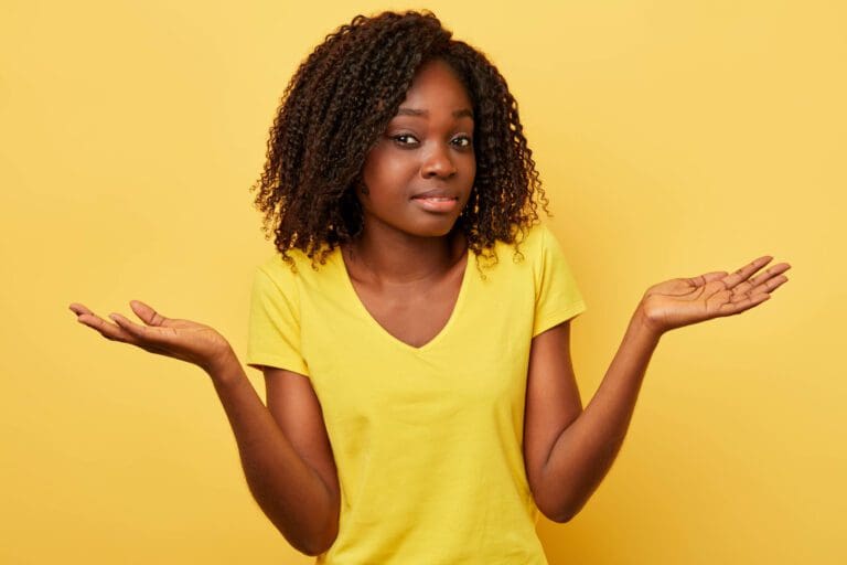 femme dubitative